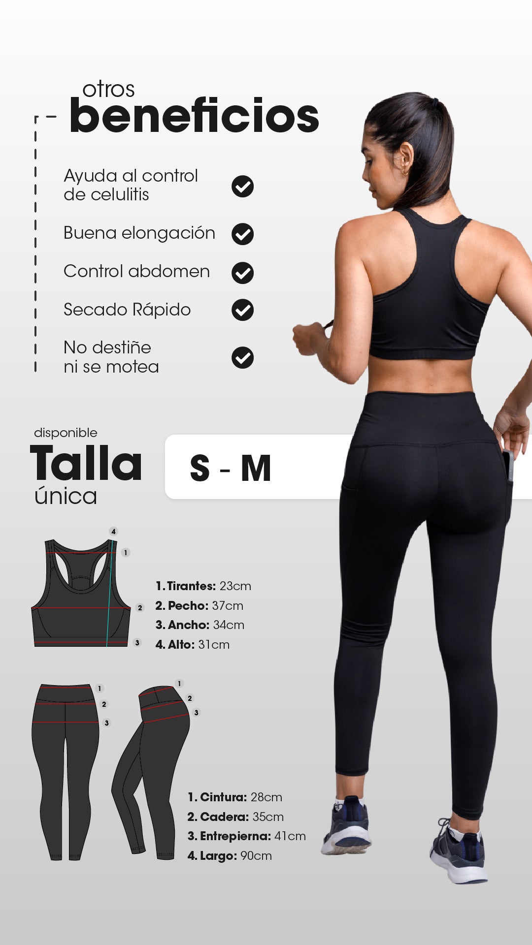 Conjunto deportivo para dama