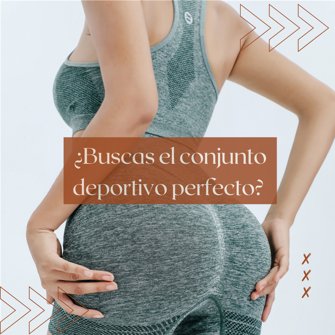 CONJUNTO DEPORTIVO PARA MUJER Levanta Cola