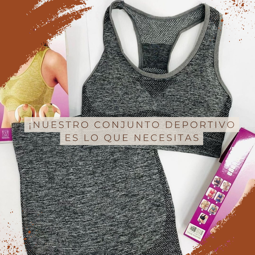 CONJUNTO DEPORTIVO PARA MUJER Levanta Cola