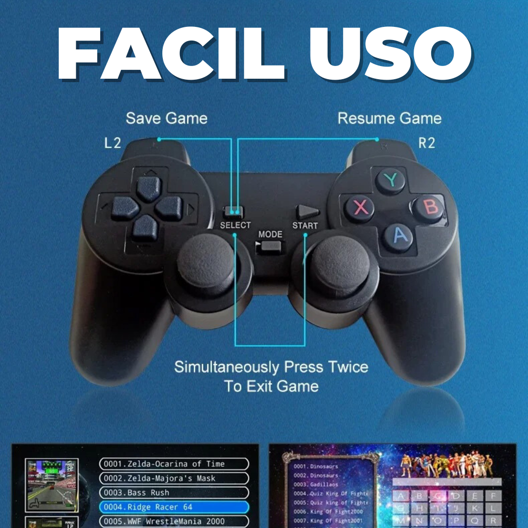Consola Retro - Game box