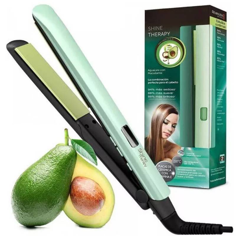 Combo Cepillo Plancha Aguacate